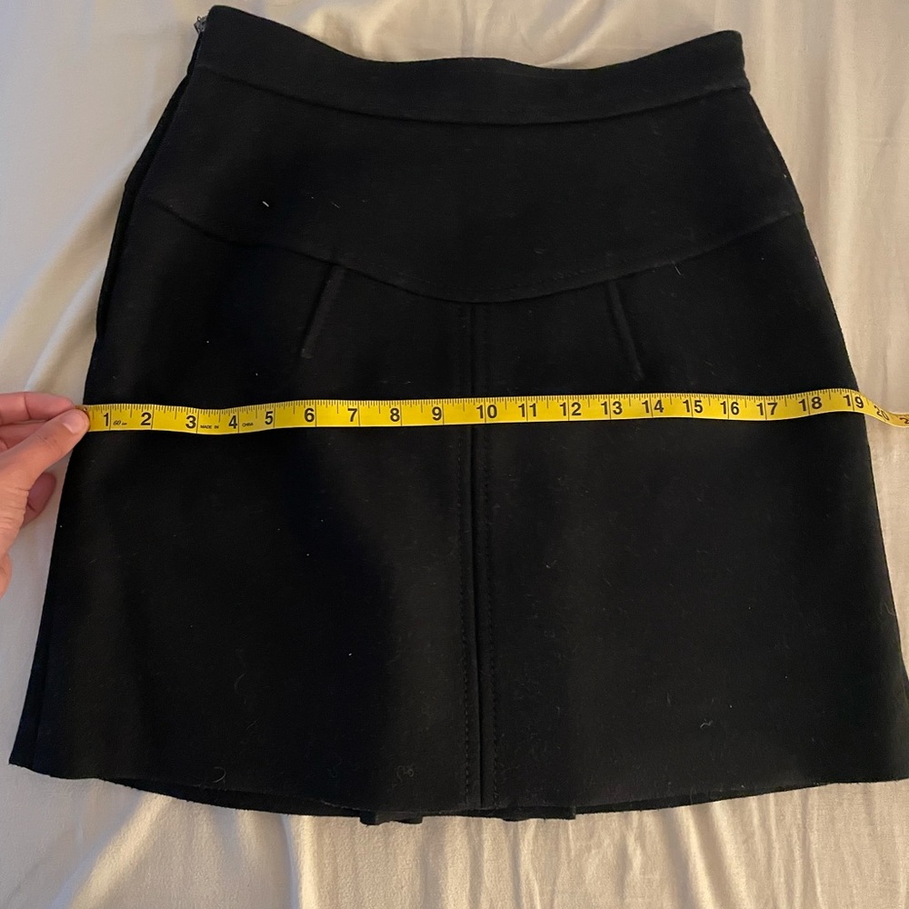 Prada Black Pleated Skirt - Picture 6 of 7